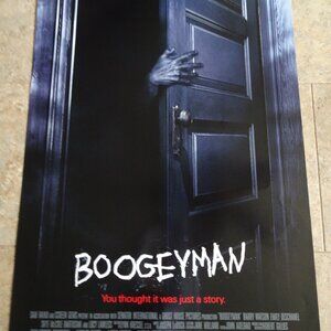 BOOGEYMAN - MOVIE POSTER - STARRING BARRY WATSON AND EMILY DESCHANEL
